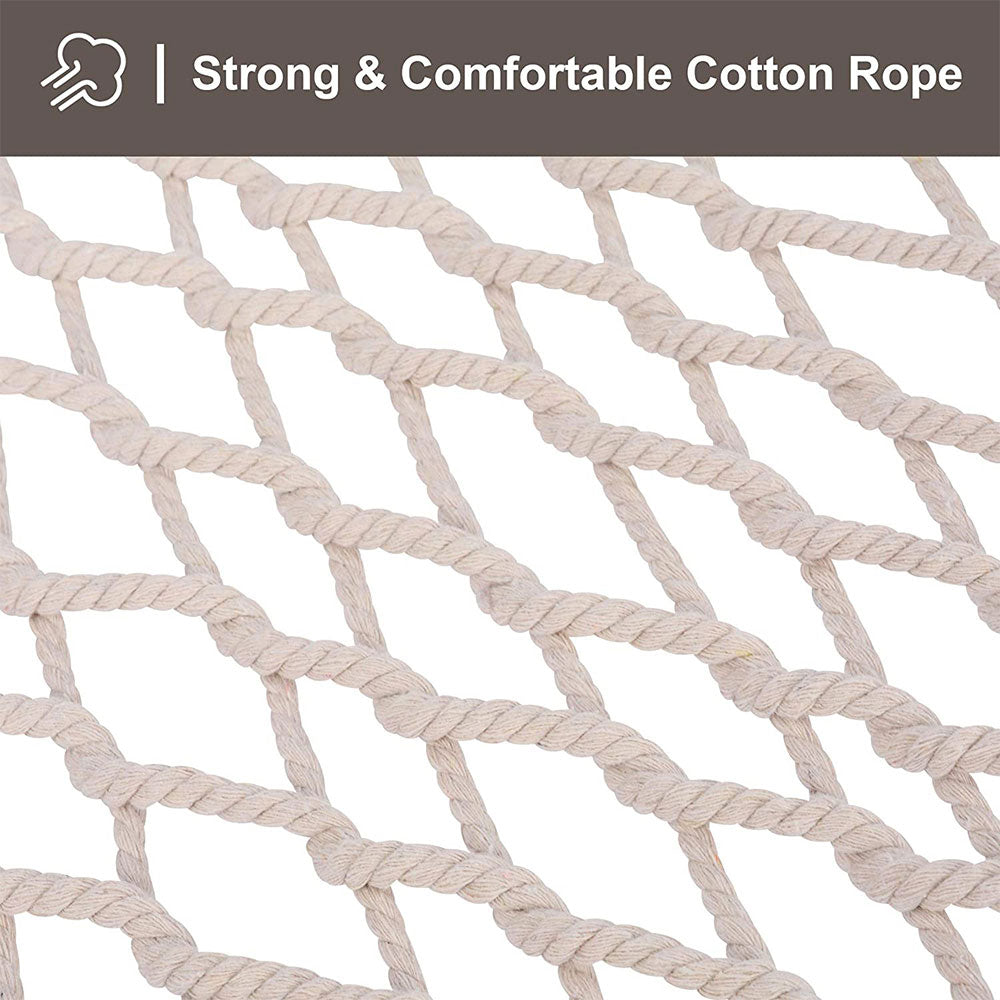 Hand Made Cotton Rope Hammock