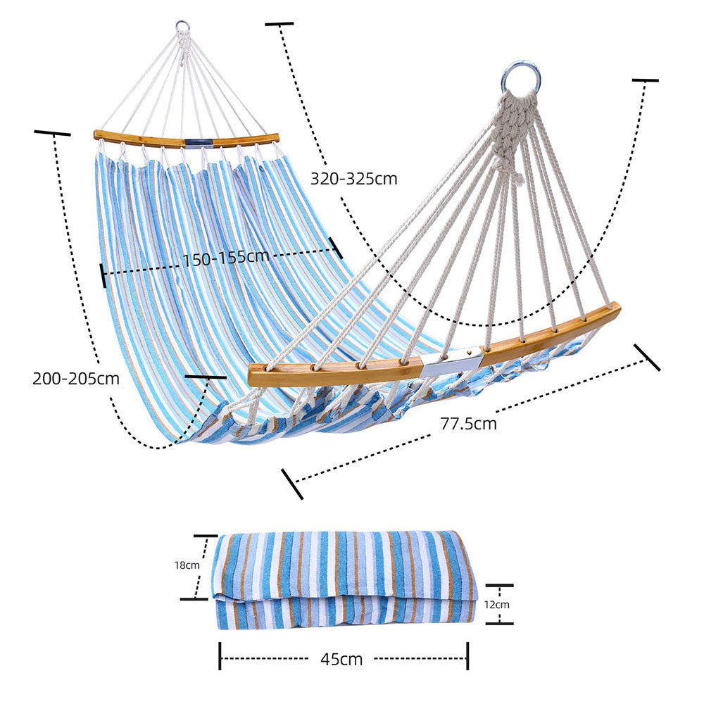 Single Hammock With Tree Belt